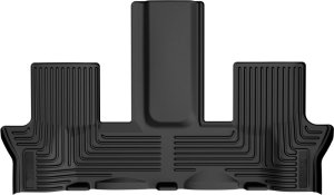 Hyundai Santa Fe Floor Mats - Rear - Husky Liners - WeatherBeater 3rd Seat Floor Liner - Black - `24-`25 Hyundai Santa Fe Floor Mats - Rear - Husky Liners - WeatherBeater 3rd Seat Floor Liner - Black - `24-`25